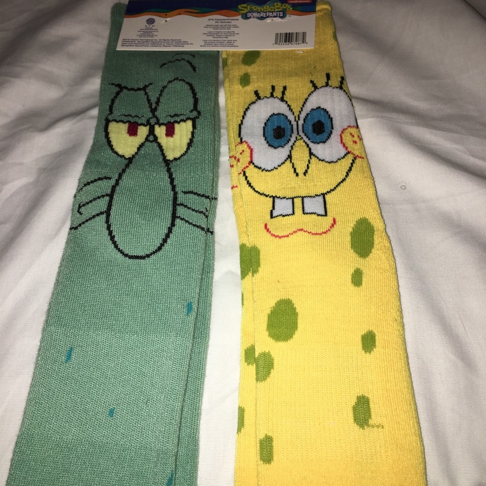 ❌SOLD❌Spongebob socks - Picture 5 of 7